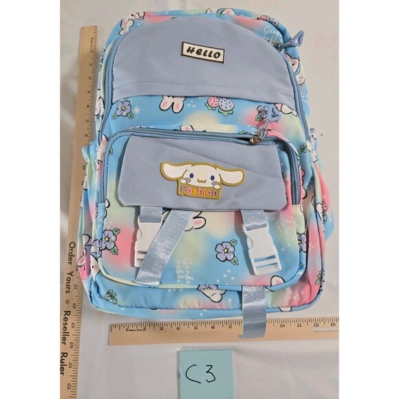 Unbranded Handbags - Cartoon Cinnamoroll High-Capacity Backpack Girl Student Schoolbag